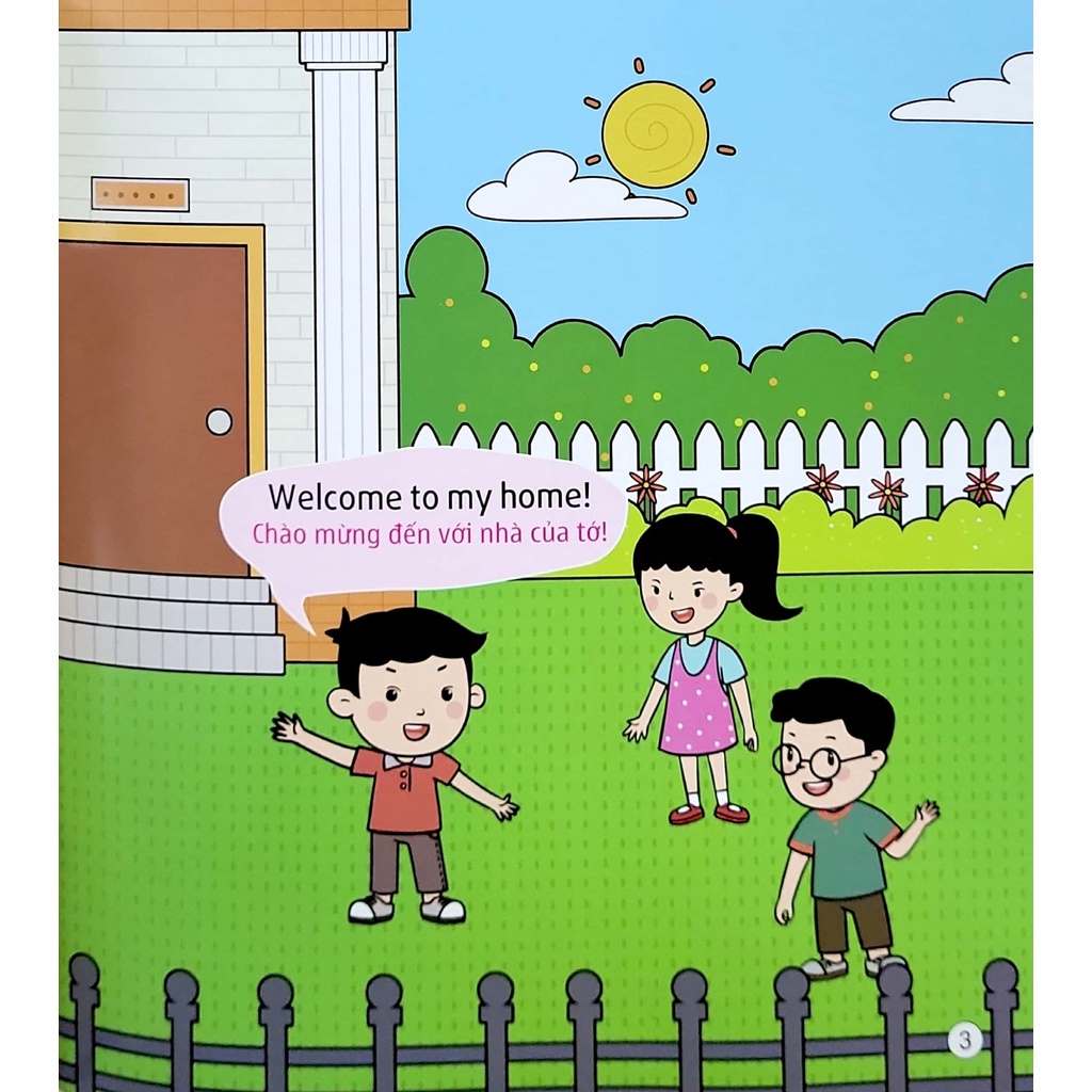 5 phút mỗi ngày - bộ sách tiếng anh đầu tiên cha mẹ dạy bé - cuộc sống thường ngày (tái bản)