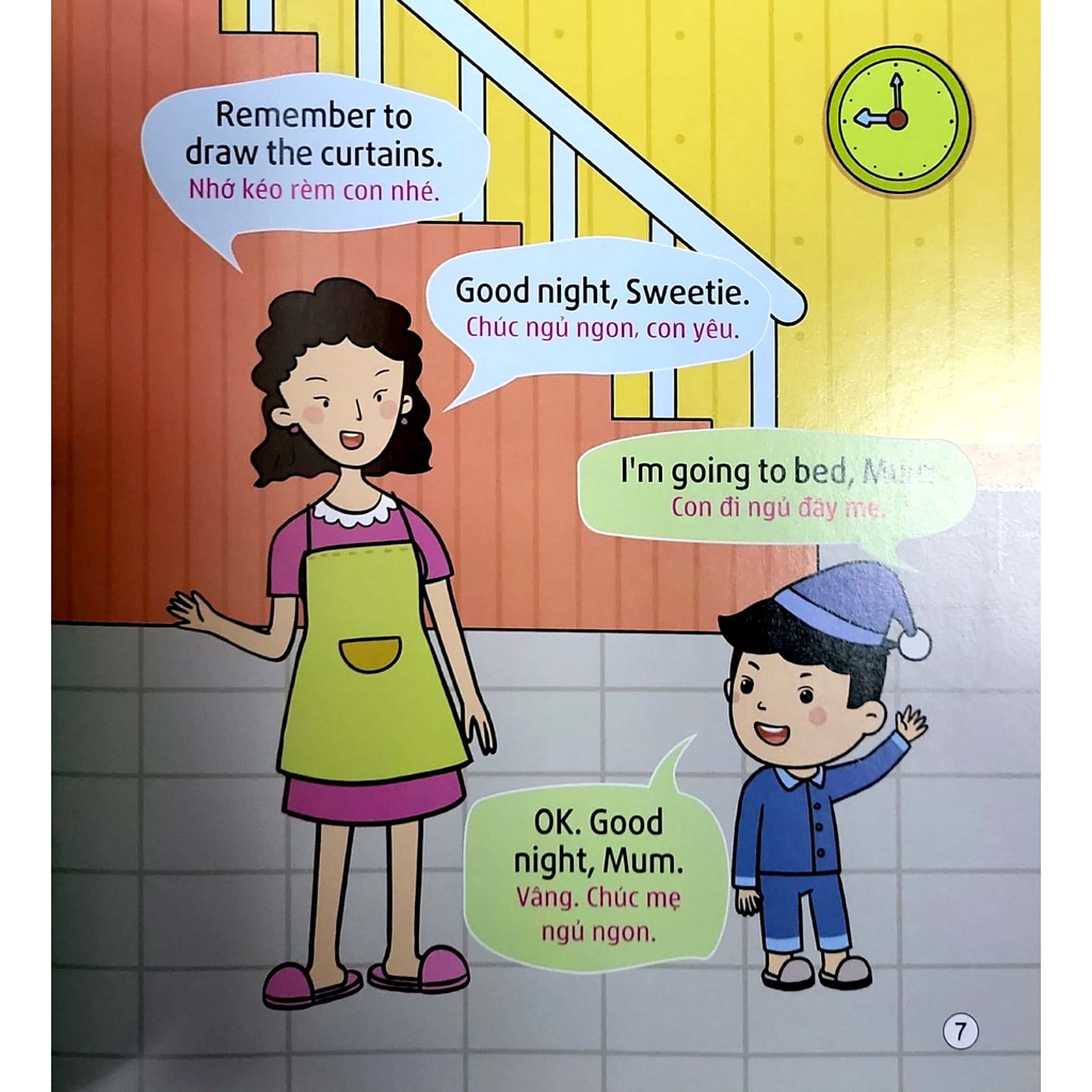 5 phút mỗi ngày - bộ sách tiếng anh đầu tiên cha mẹ dạy bé - cuộc sống thường ngày (tái bản)