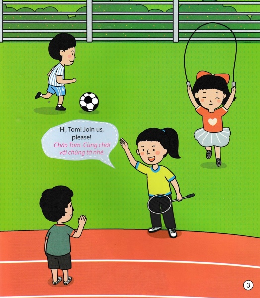 5 phút mỗi ngày - bộ sách tiếng anh đầu tiên cha mẹ dạy bé - thể thao (tái bản 2022)