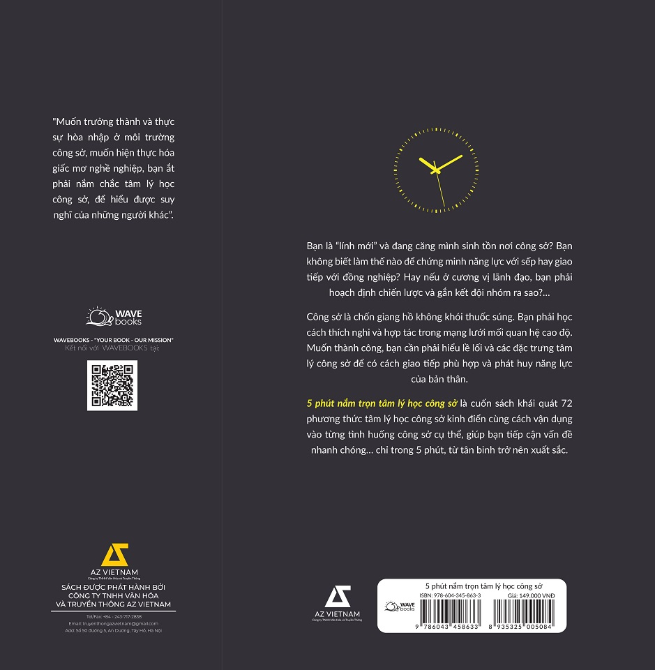 5 phút nắm trọn tâm lý học công sở