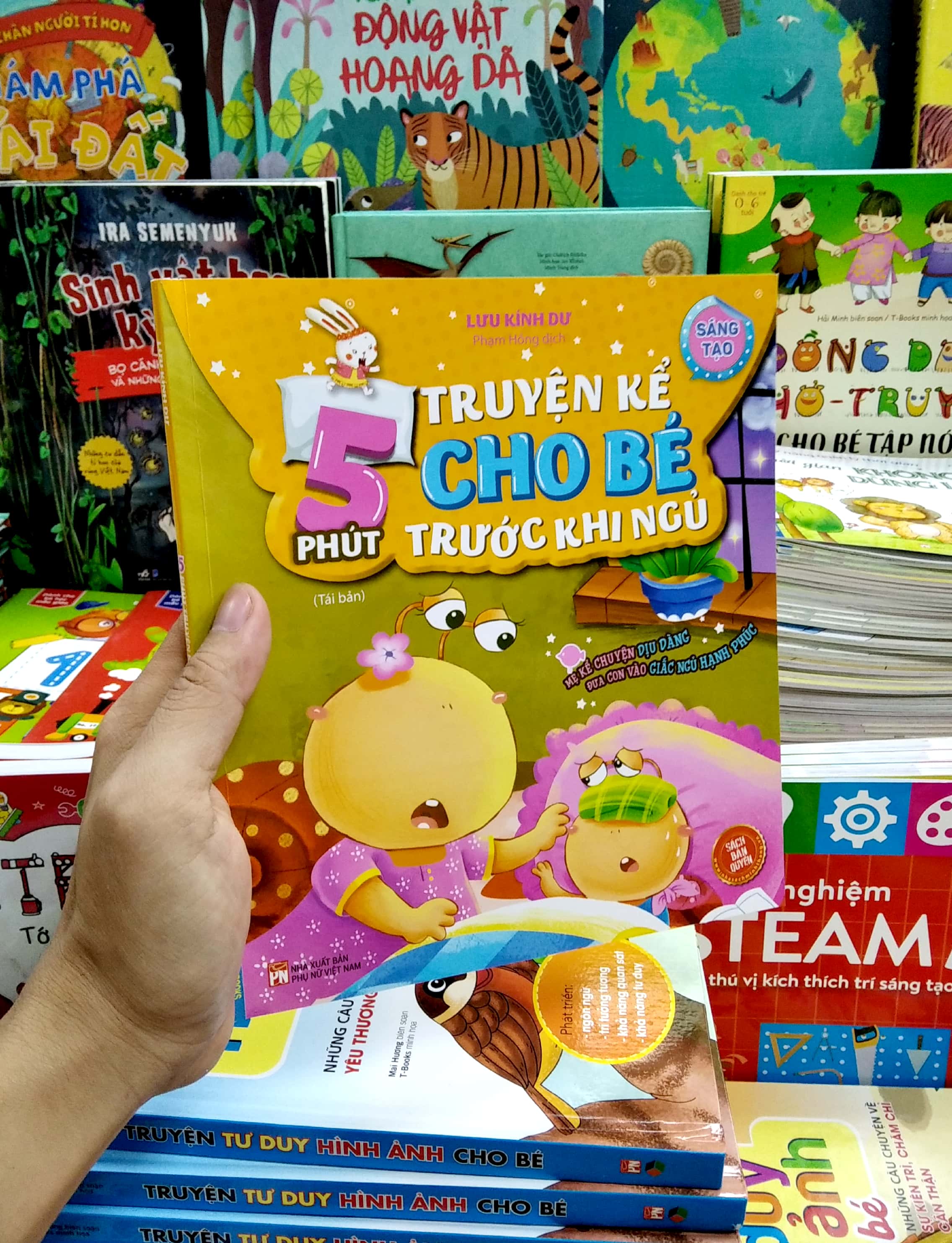 5 phút truyện kể cho bé rước khi ngủ - sáng tạo (sách bản quyền) (tái bản)