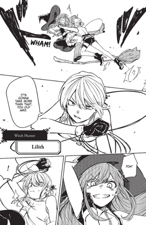 5 seconds before a witch falls in love