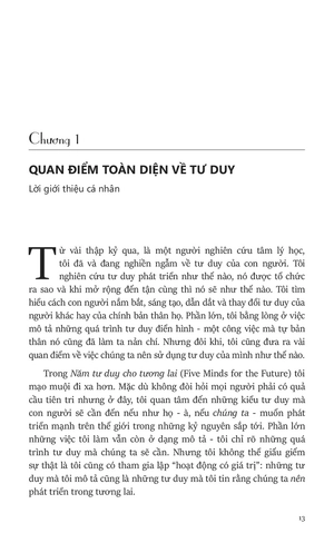 5 tư duy cho tương lai - five minds for the future
