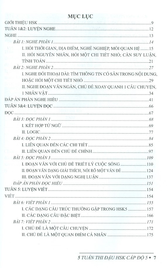 5 tuần thi đậu hsk 5 - cấp độ 5