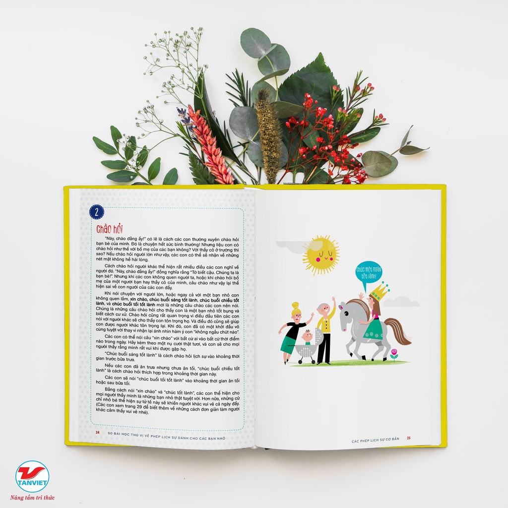 50 bài học thú vị về phép lịch sự dành cho các bạn nhỏ