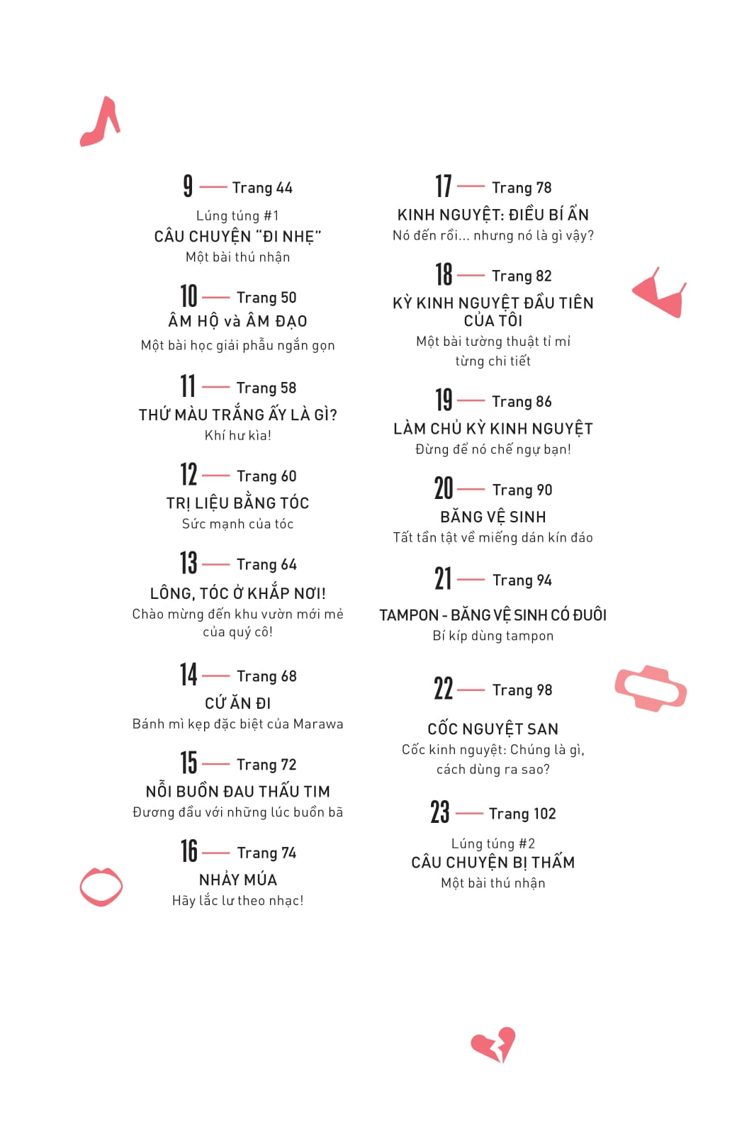 50 bí quyết để bạn gái dậy thì thành công! - từ cô bé đến cô nàng