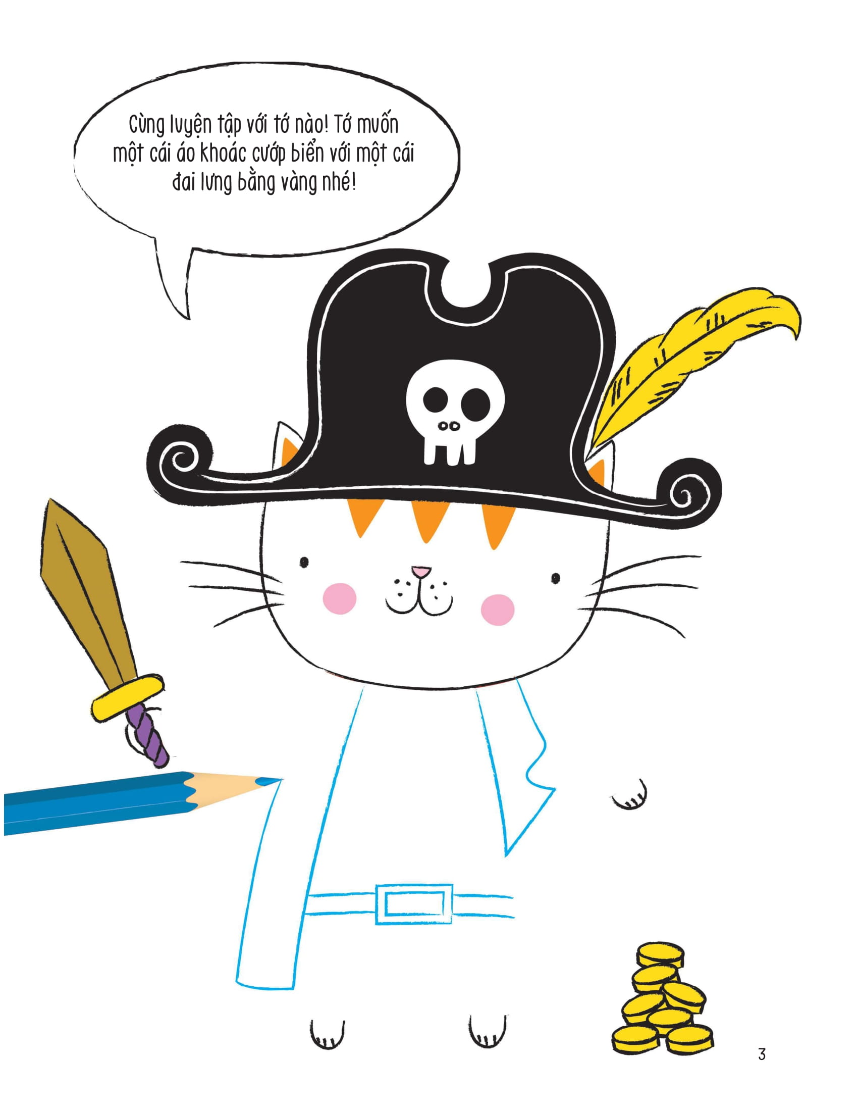 50 cách vẽ trang phục cho...- những tên cướp biển cực ngầu