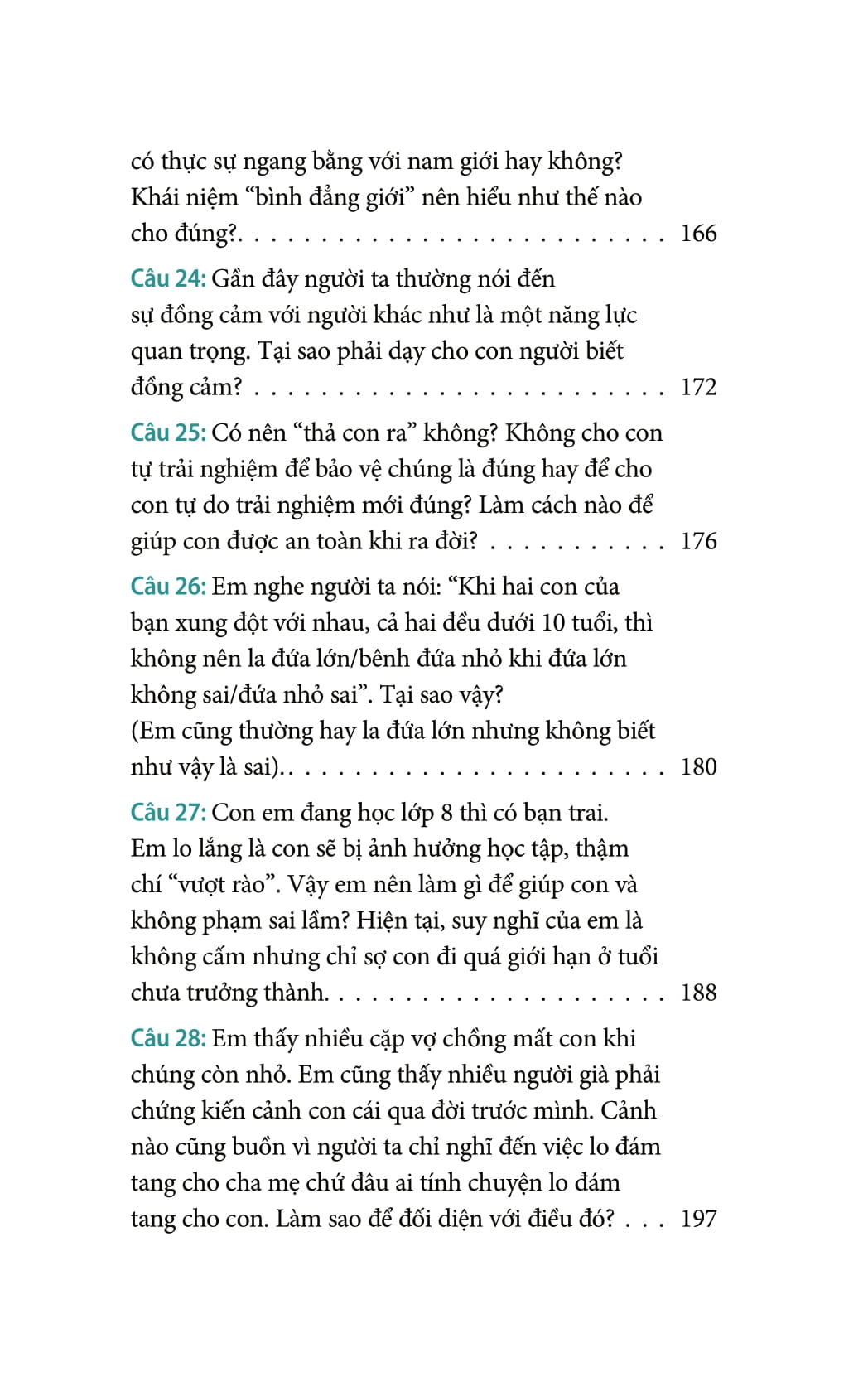 50 câu hỏi về nhân sinh quan