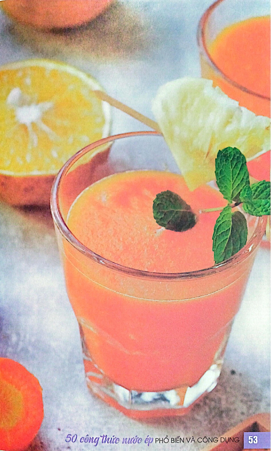 50 công thức nước ép xanh - tăng cường sức đề kháng với juice - nước ép xanh cho sức khỏe vàng