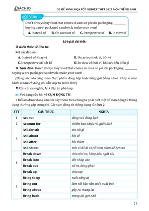 50 đề minh họa tốt nghiệp thpt 2025 - môn tiếng anh