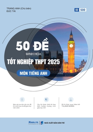 50 đề minh họa tốt nghiệp thpt 2025 - môn tiếng anh
