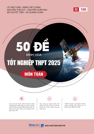 50 đề minh họa tốt nghiệp thpt 2025 - môn toán