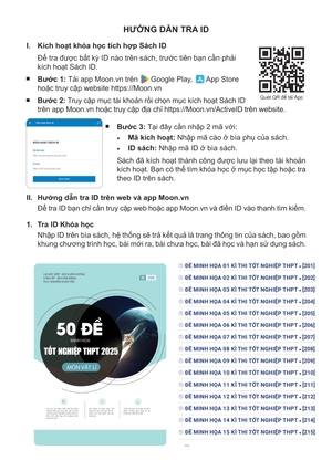 50 đề minh họa tốt nghiệp thpt 2025 - môn vật lí