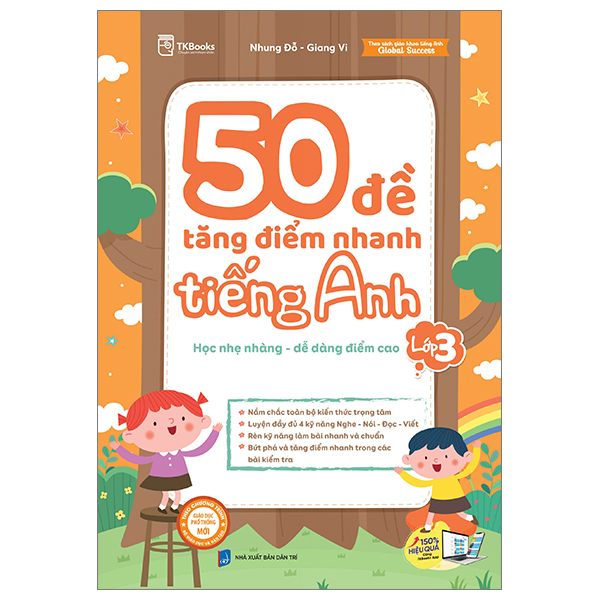 50 đề tăng điểm nhanh tiếng anh - lớp 3 - học nhẹ nhàng - dễ dàng điểm cao