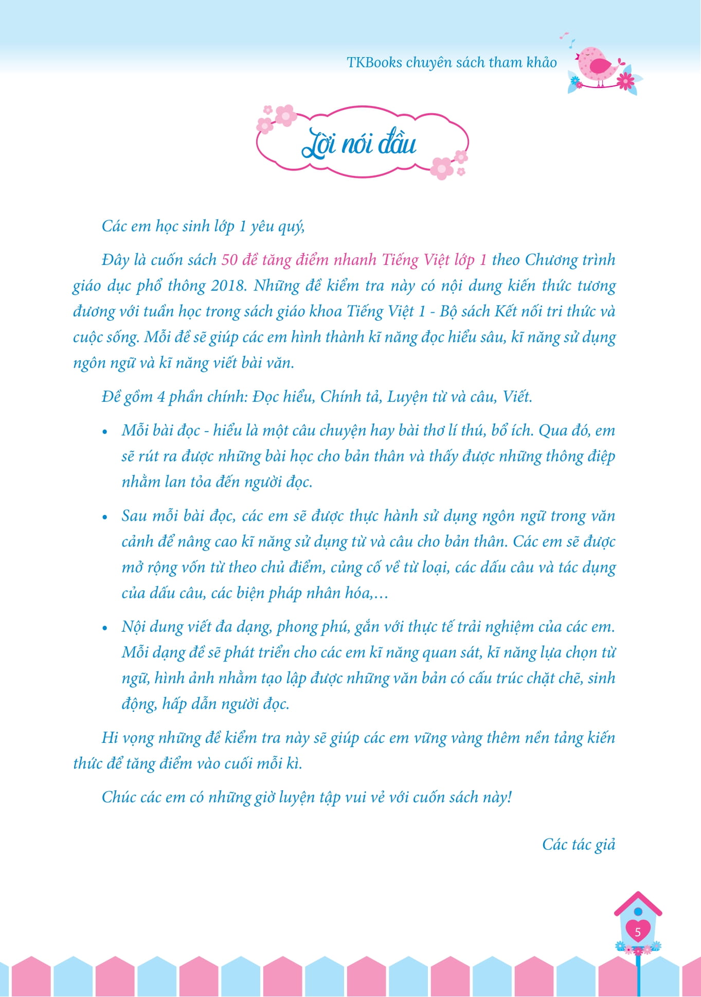 50 đề tăng điểm nhanh tiếng việt lớp 1