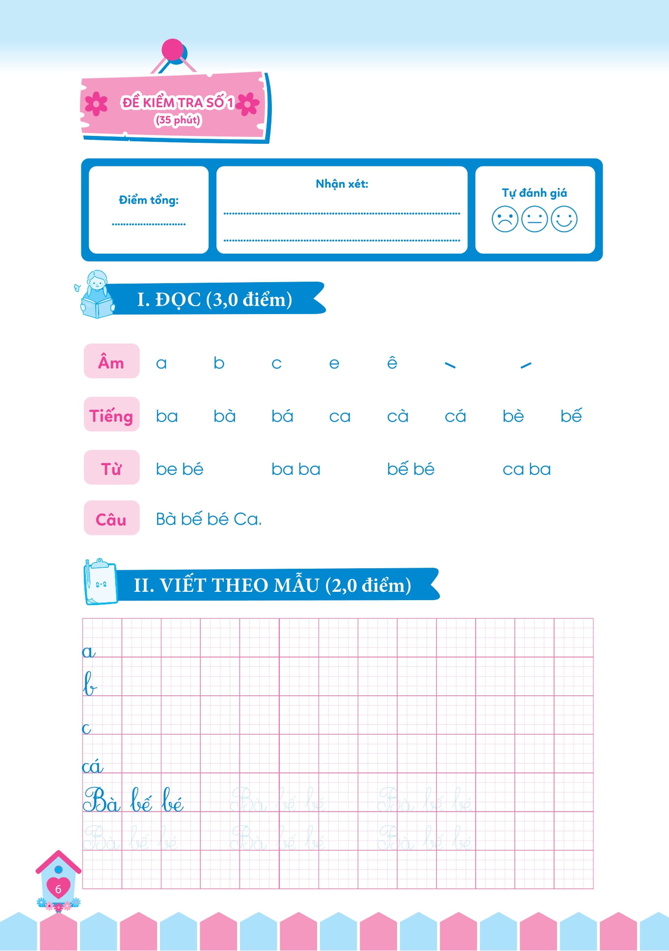 50 đề tăng điểm nhanh tiếng việt lớp 1