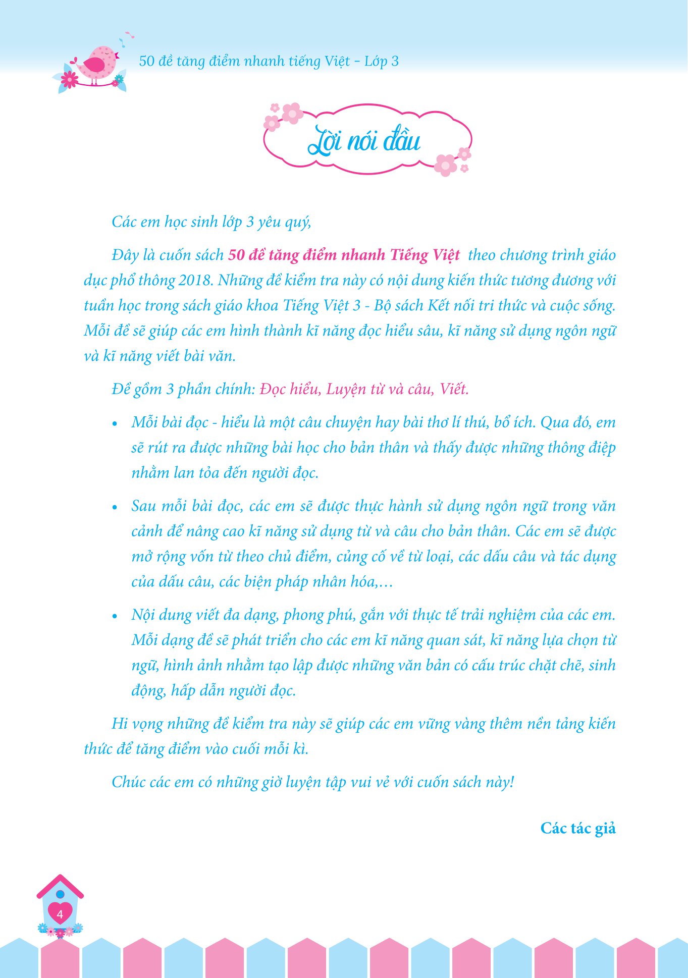 50 đề tăng điểm nhanh tiếng việt - lớp 3 - học nhẹ nhàng - dễ dàng điểm cao