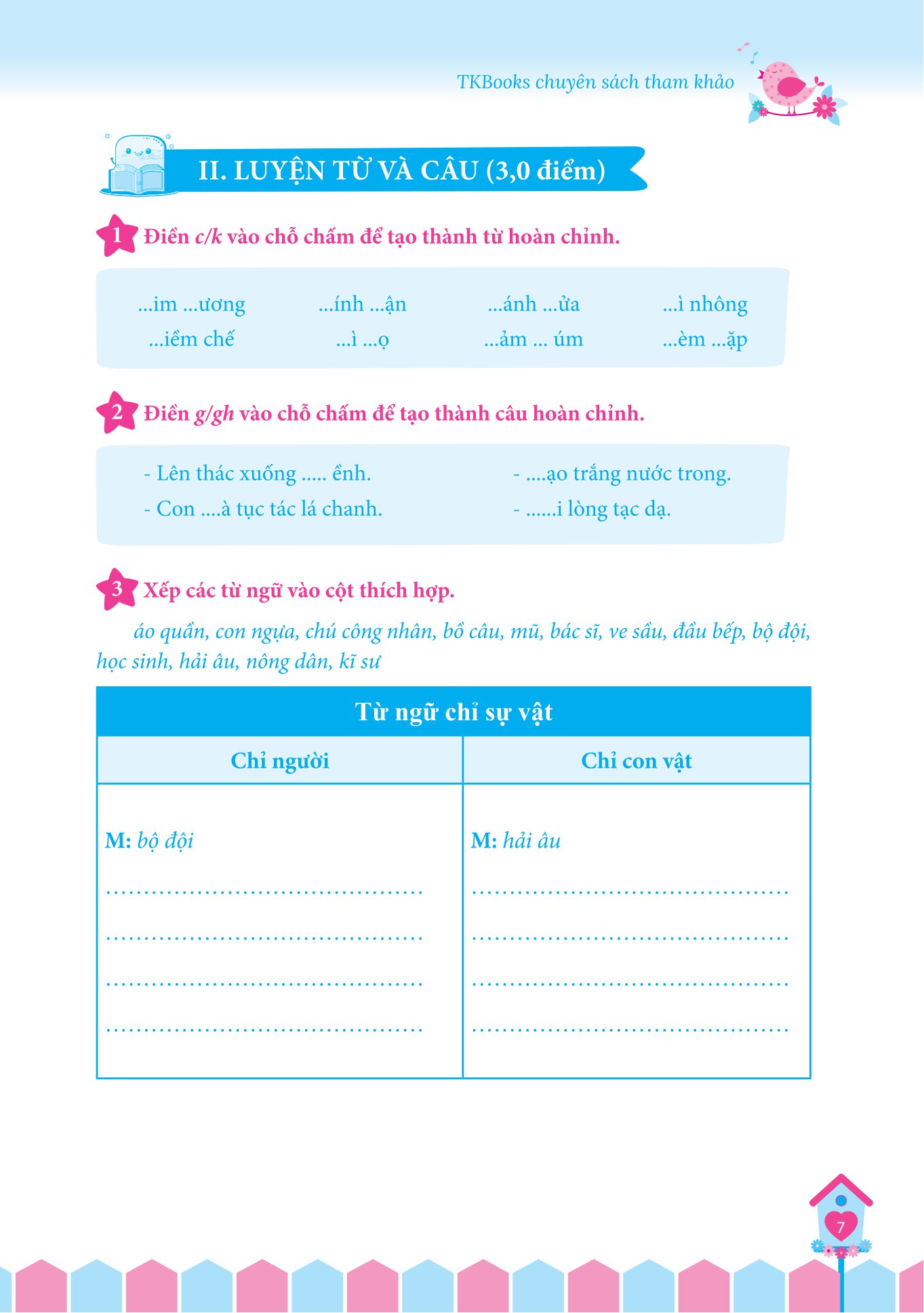 50 đề tăng điểm nhanh tiếng việt - lớp 3 - học nhẹ nhàng - dễ dàng điểm cao