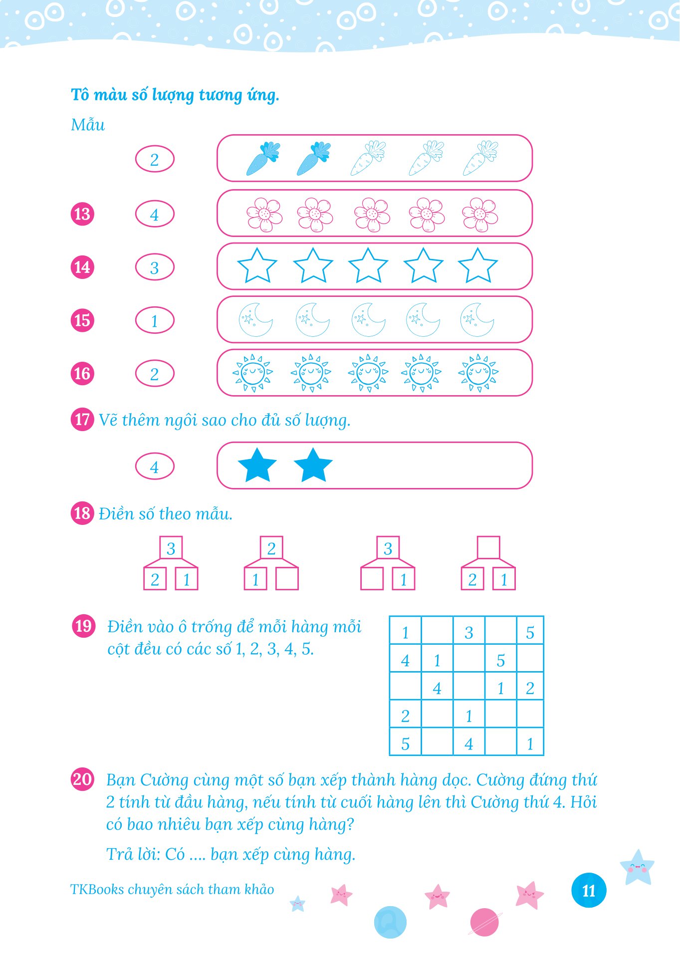50 đề tăng điểm nhanh toán - lớp 1 - học nhẹ nhàng - dễ dàng điểm cao