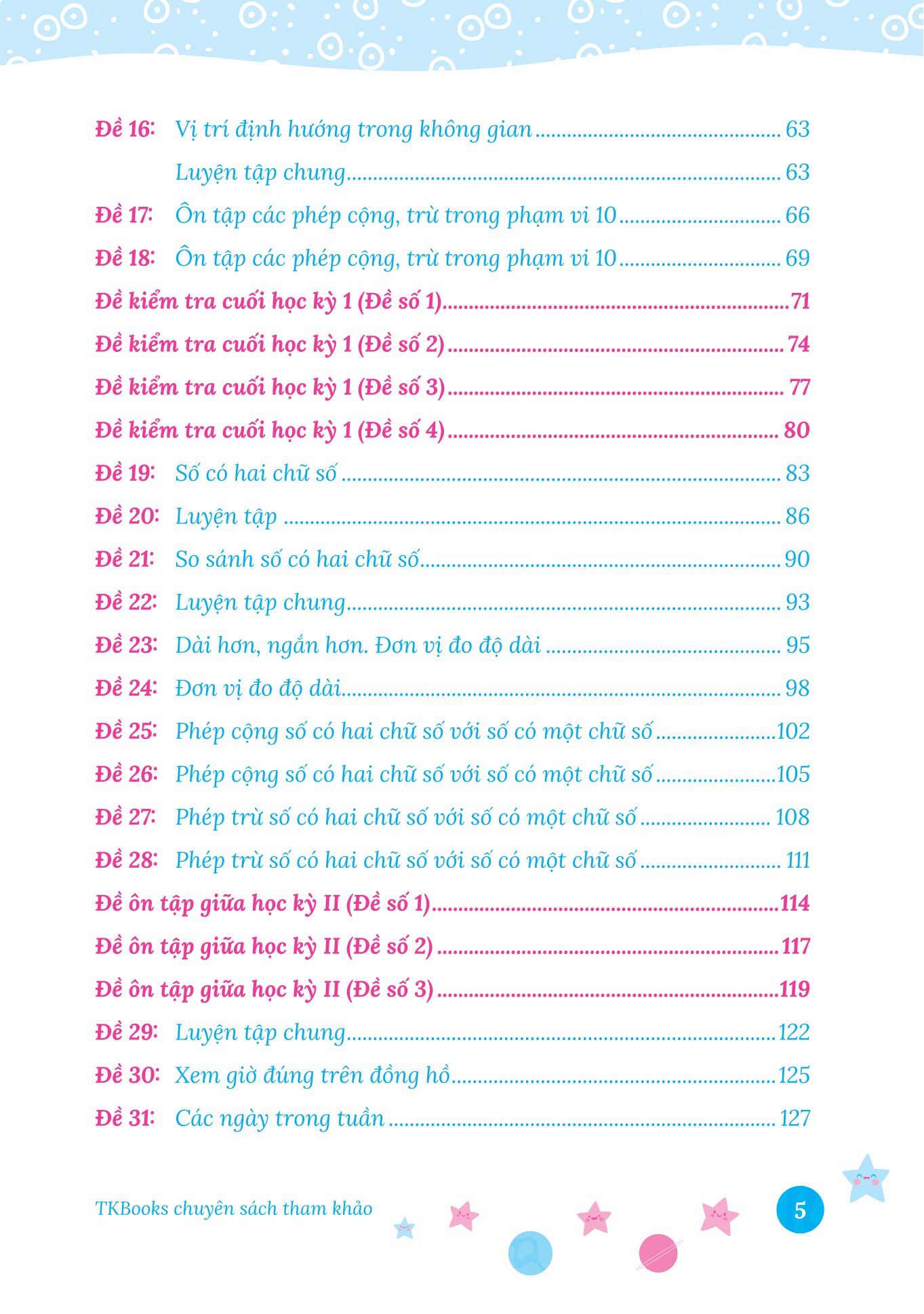 50 đề tăng điểm nhanh toán - lớp 1 - học nhẹ nhàng - dễ dàng điểm cao