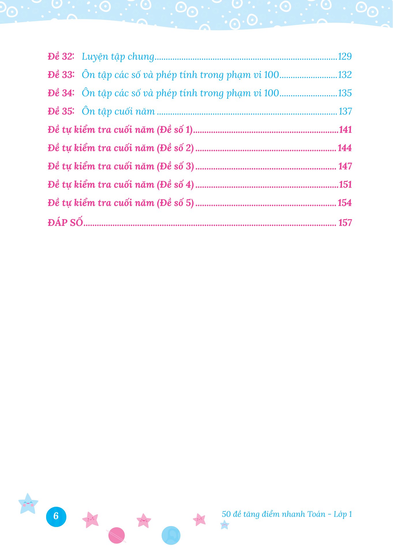 50 đề tăng điểm nhanh toán - lớp 1 - học nhẹ nhàng - dễ dàng điểm cao