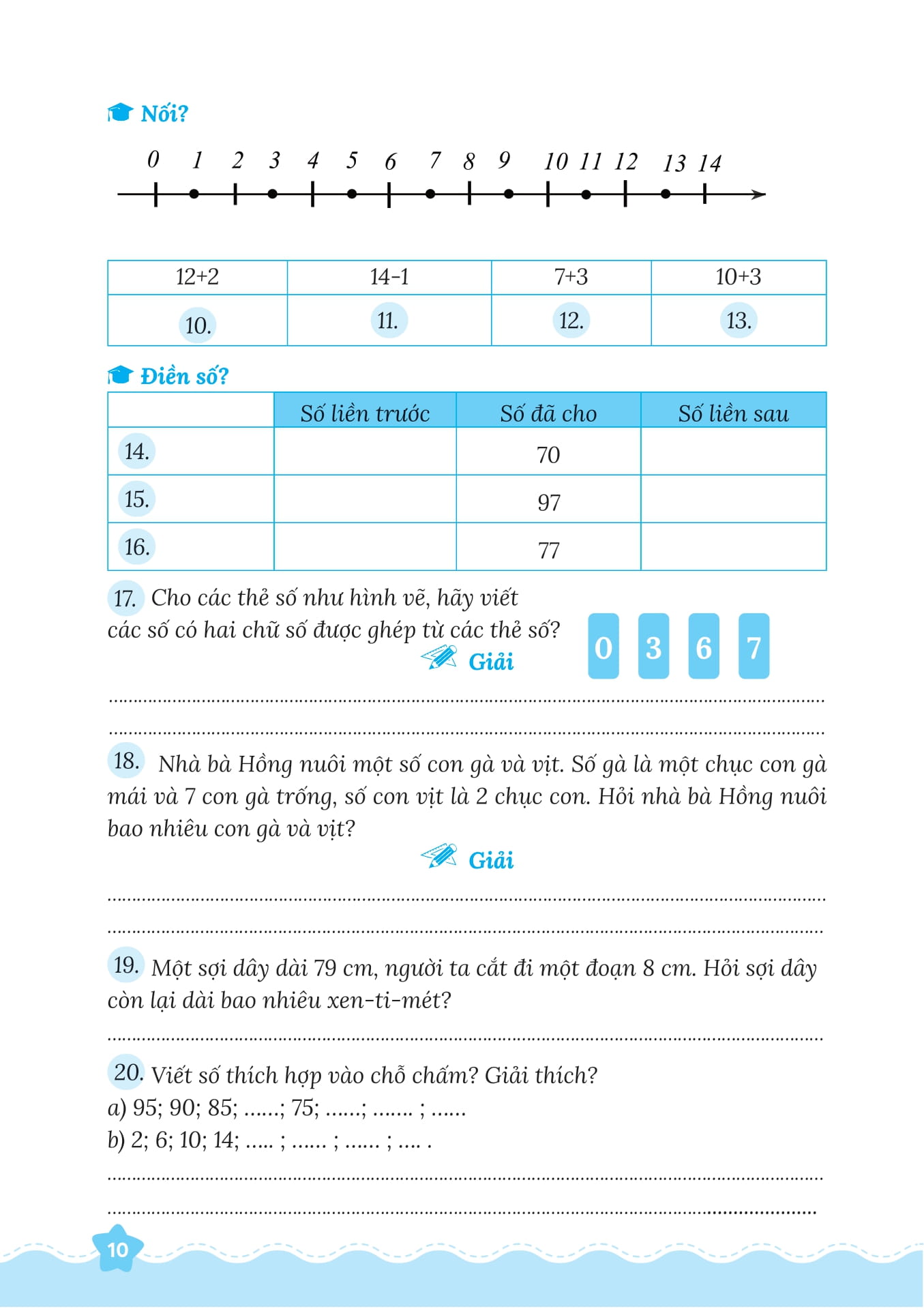 50 đề tăng điểm nhanh toán lớp 2