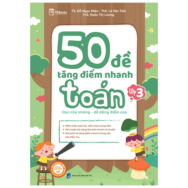 50 đề tăng điểm nhanh toán lớp 3