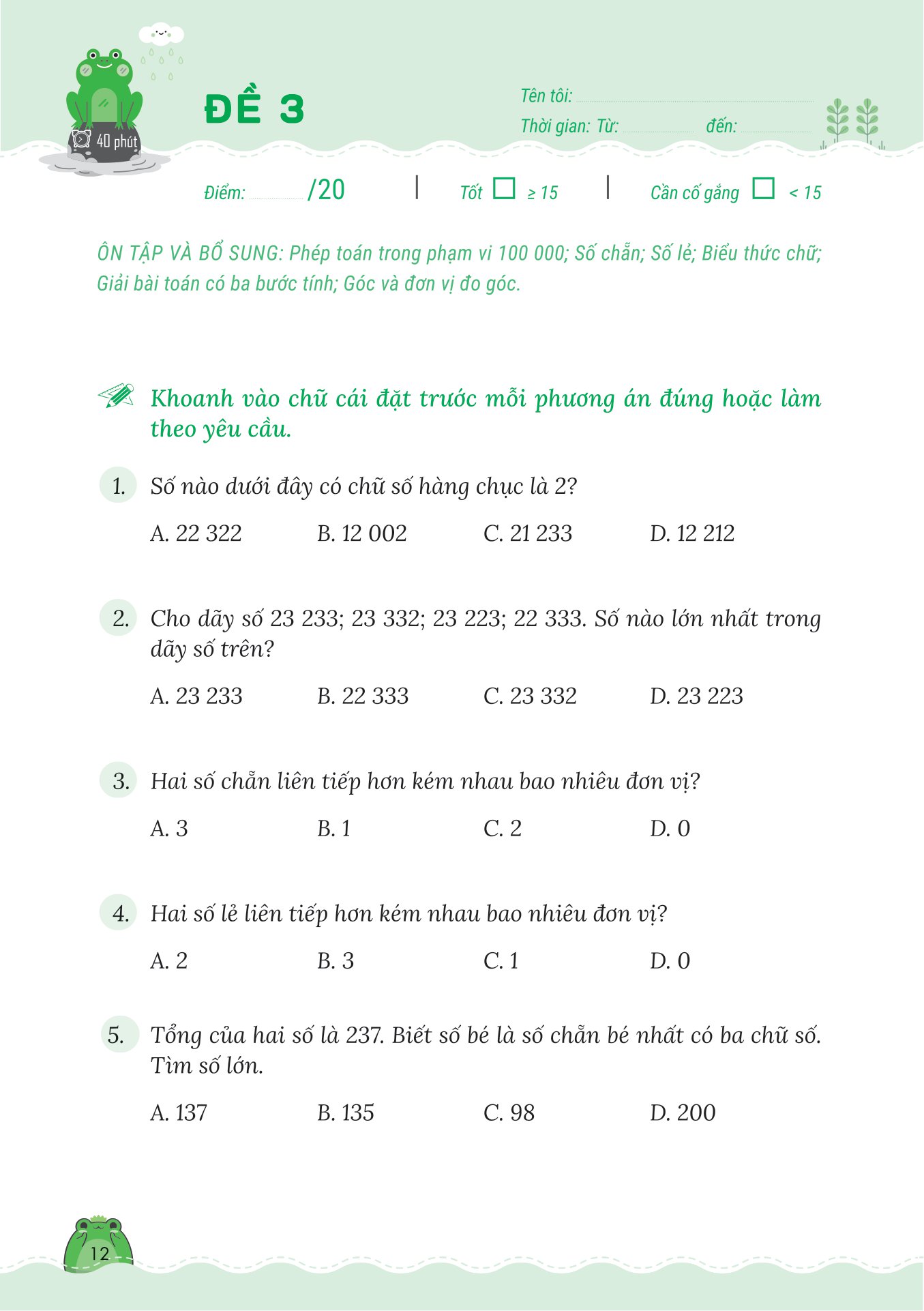 50 đề tăng điểm nhanh toán lớp 4 (theo chương trình của bộ sách kết nối tri thức với cuộc sống)