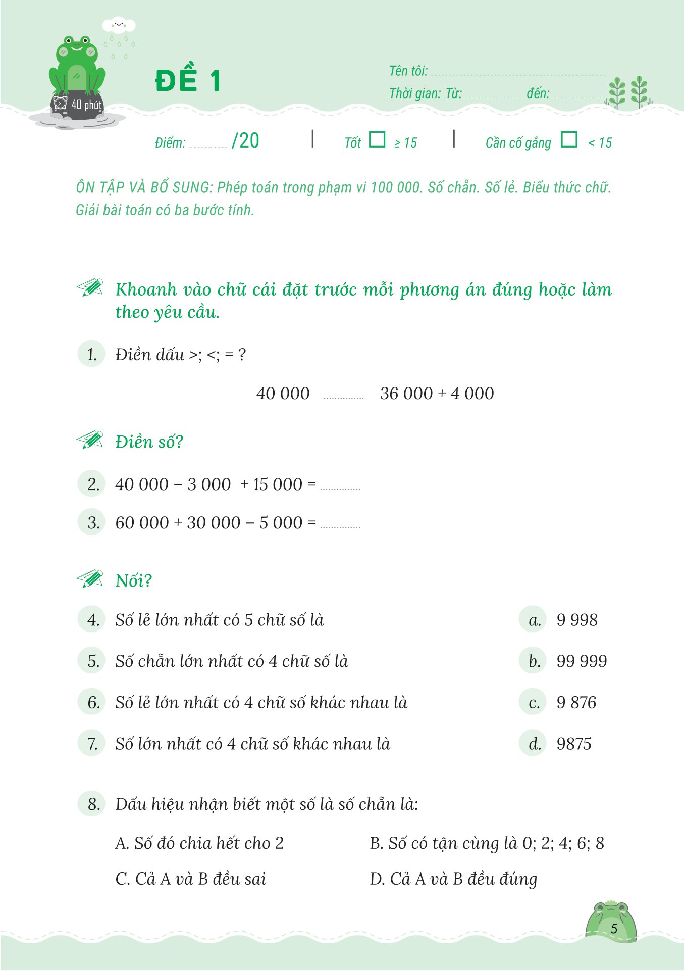 50 đề tăng điểm nhanh toán lớp 4 (theo chương trình của bộ sách kết nối tri thức với cuộc sống)