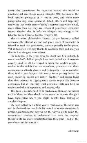 50 economics ideas you really need to know