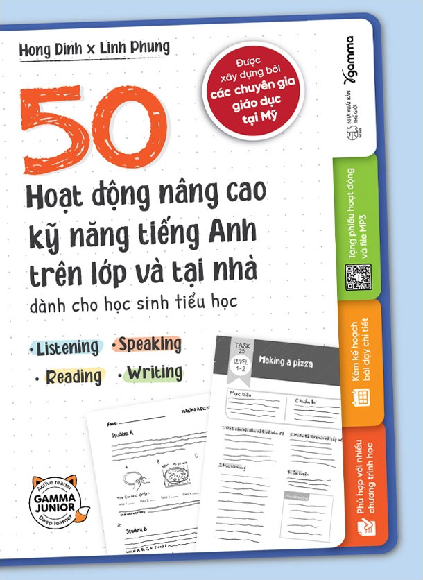50 hoạt động nâng cao kỹ năng tiếng anh trên lớp và tại nhà dành cho học sinh tiểu học