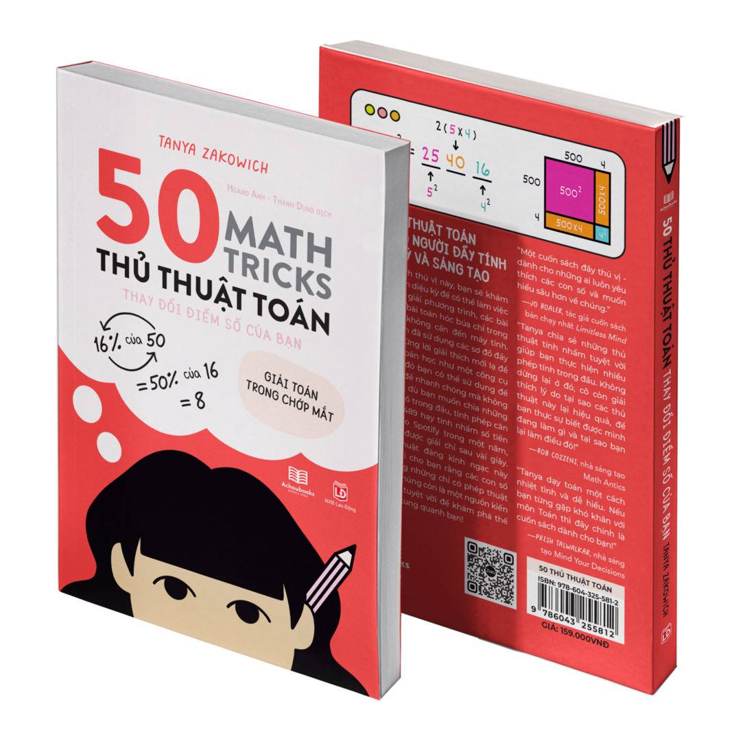 50 math tricks - thủ thuật toán thay đổi điểm số của bạn