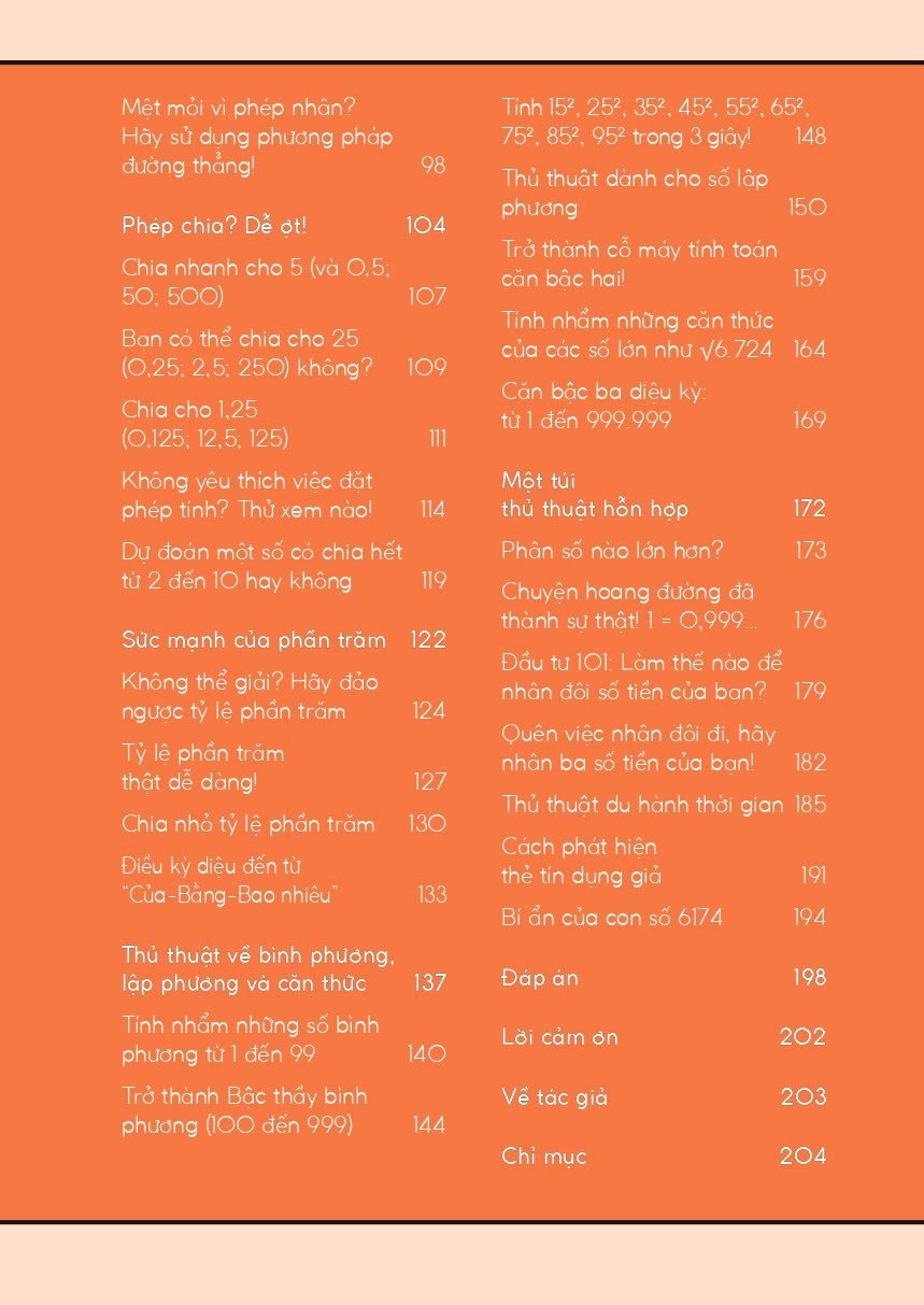 50 math tricks - thủ thuật toán thay đổi điểm số của bạn