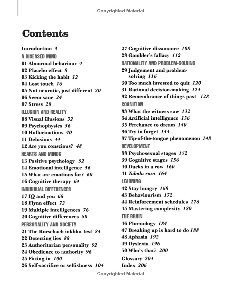 50 Psychology Ideas You Really Need To Know