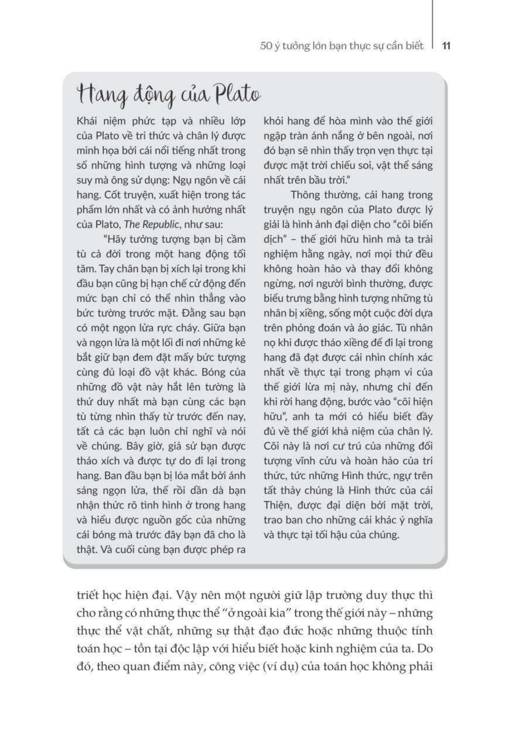 50 ý tưởng lớn bạn thực sự cần biết - 50 big ideas you really need to know