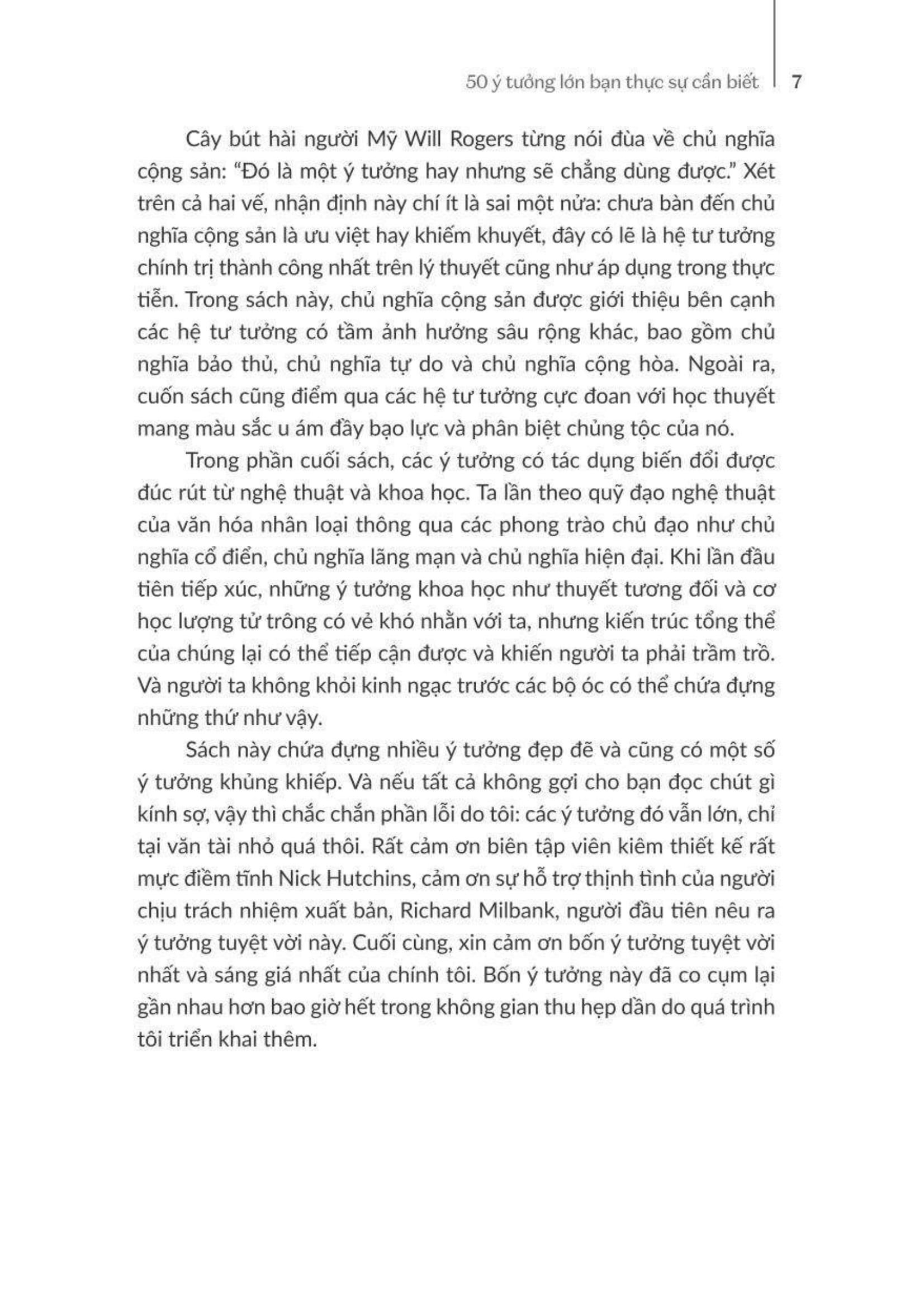 50 ý tưởng lớn bạn thực sự cần biết - 50 big ideas you really need to know