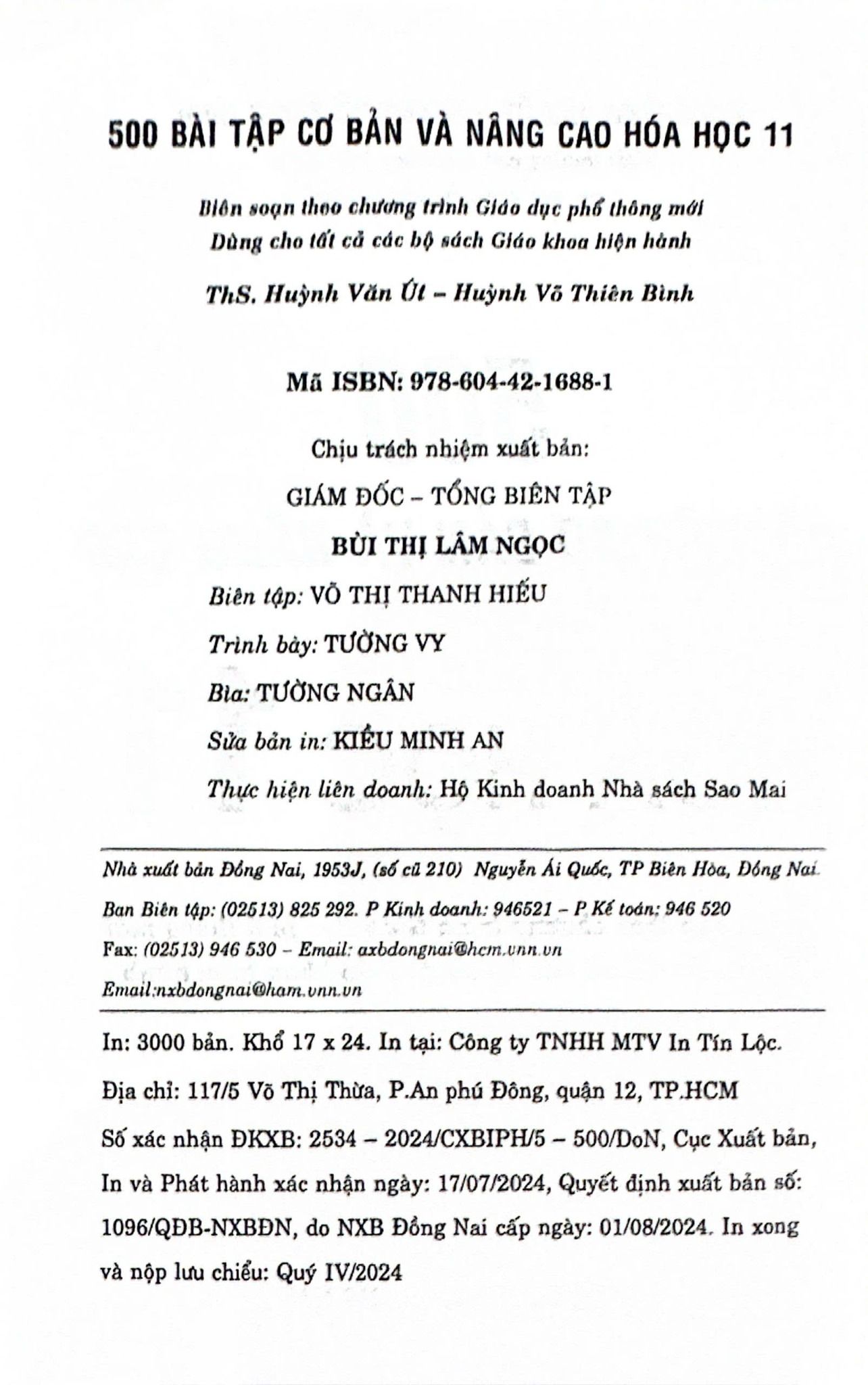 500 bài tập cơ bản và nâng cao hóa học 11