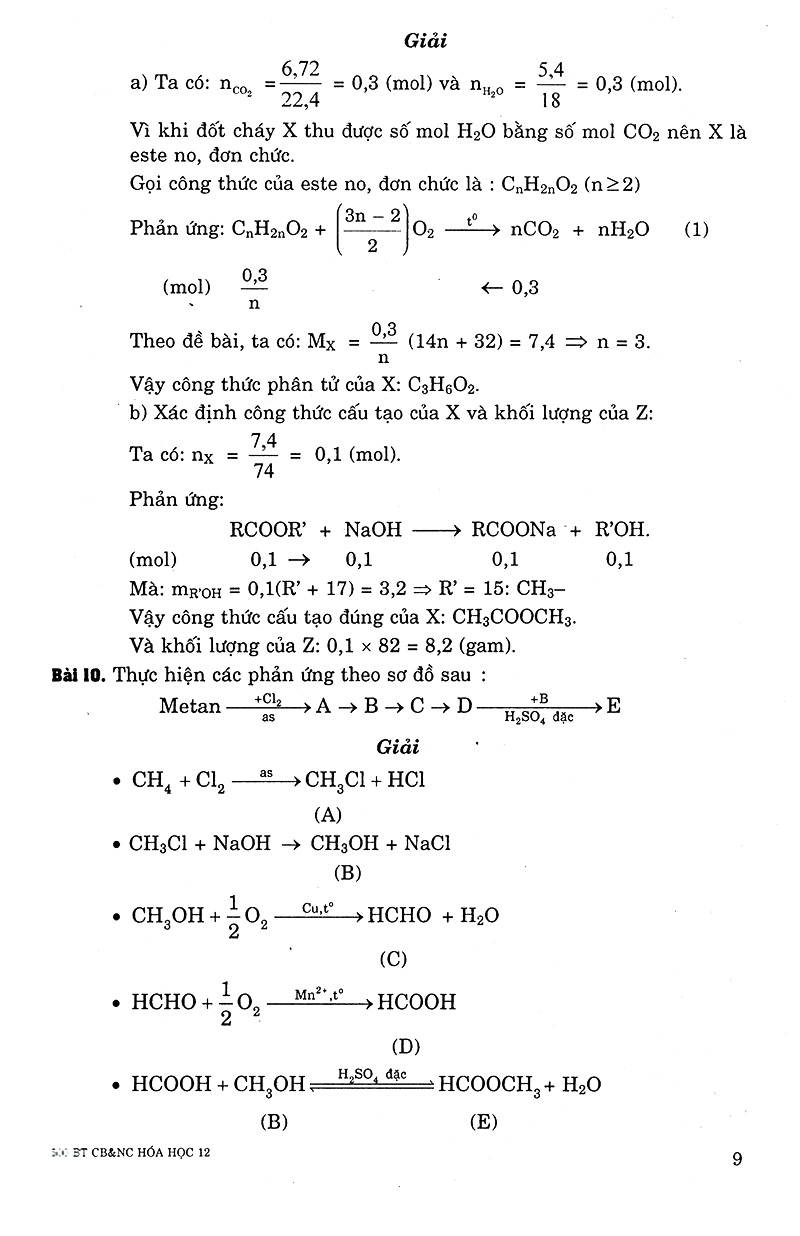 500 bài tập cơ bản và nâng cao hóa học 12