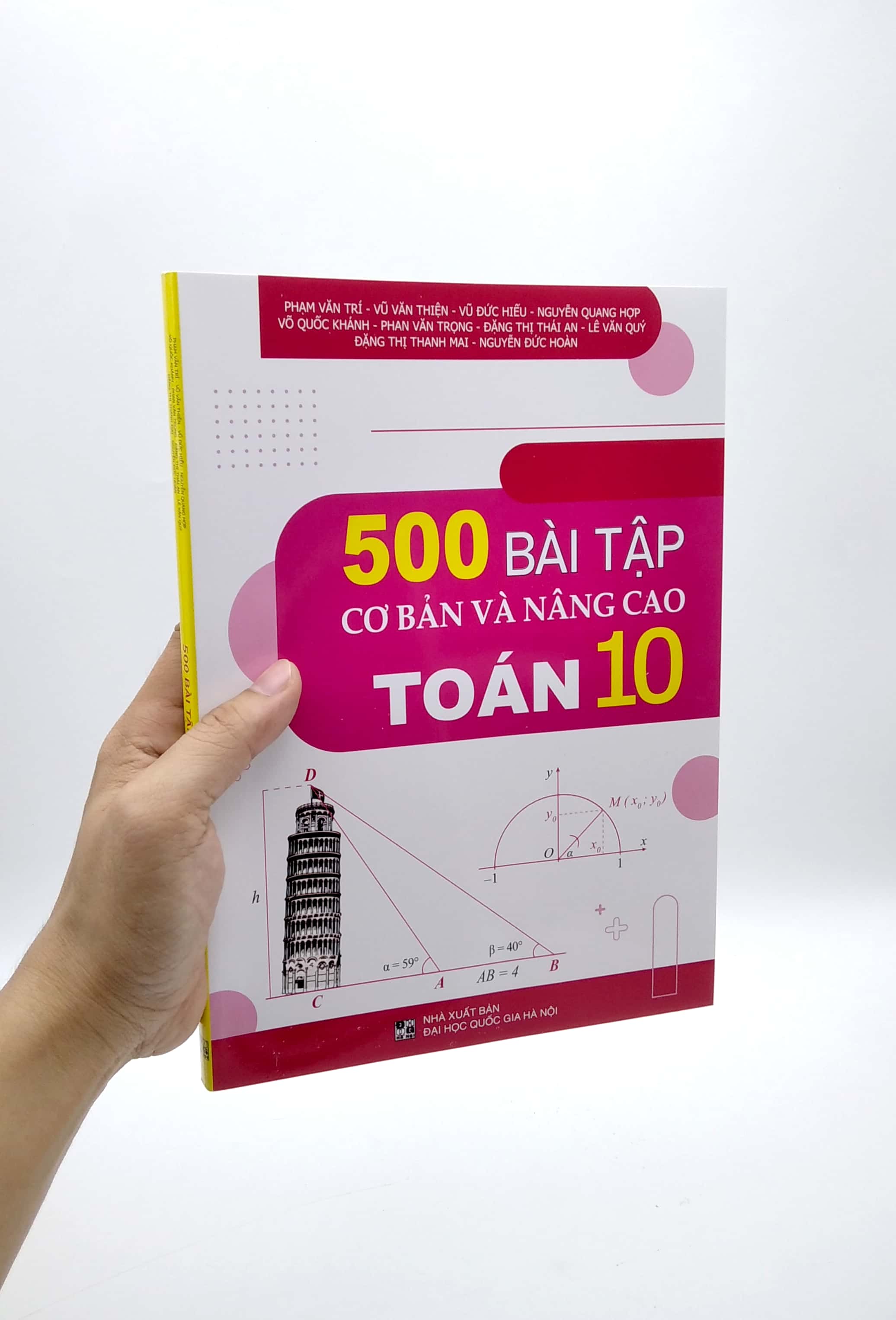 500 bài tập cơ bản và nâng cao toán 10