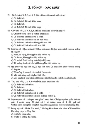 500 bài toán chọn lọc 11 (dùng chung cho các bộ sgk hiện hành)