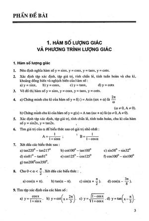 500 bài toán chọn lọc 11 (dùng chung cho các bộ sgk hiện hành)