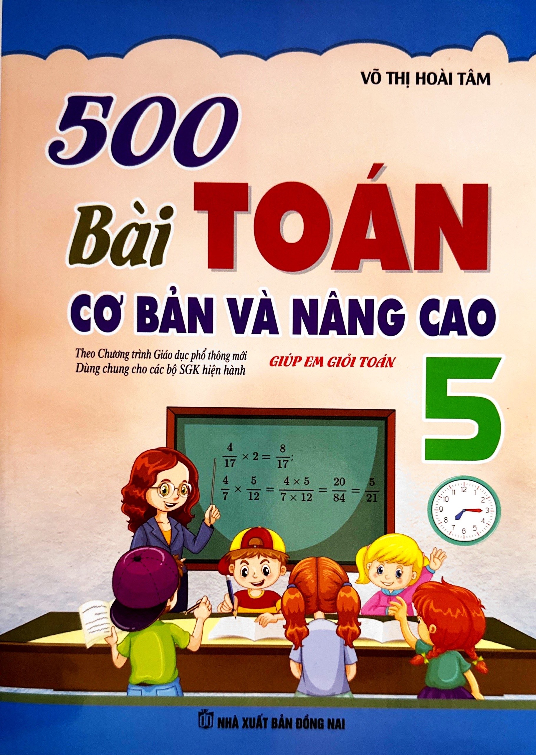 500 bài toán cơ bản và nâng cao 5 (theo chương trình gdpt mới)