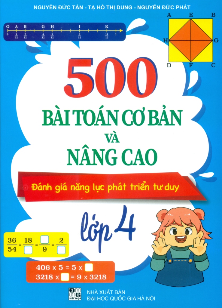 500 bài toán cơ bản và nâng cao đánh giá năng lực phát triển tư duy lớp 4