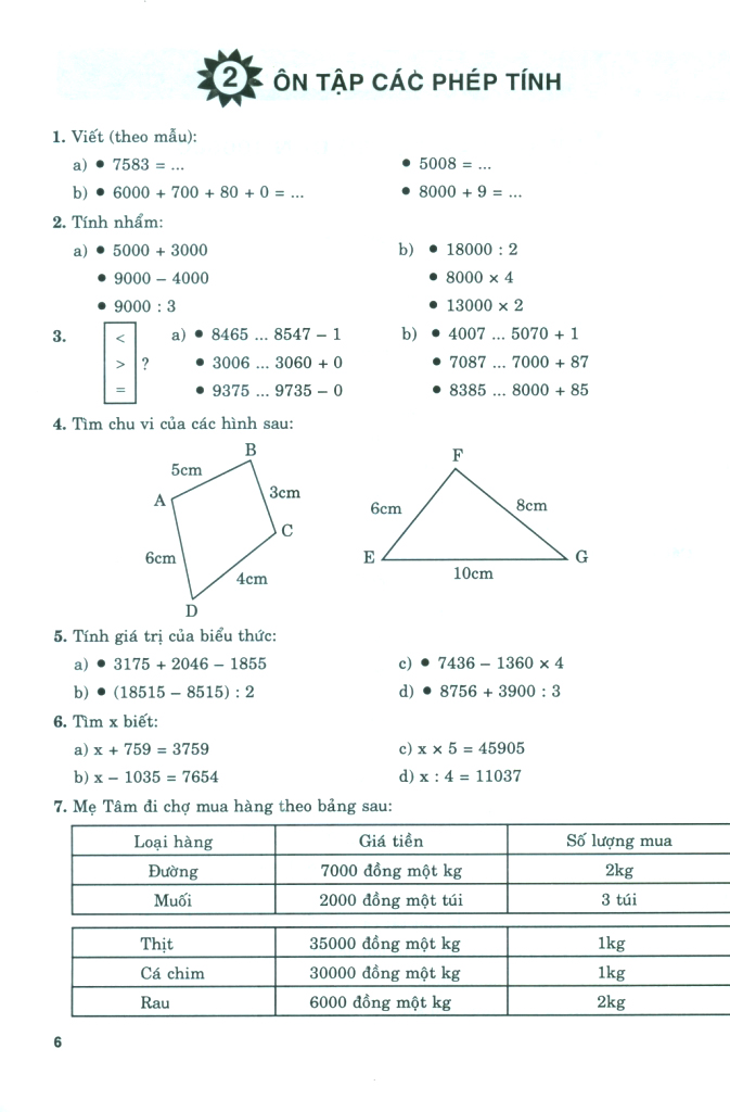 500 bài toán cơ bản và nâng cao đánh giá năng lực phát triển tư duy lớp 4