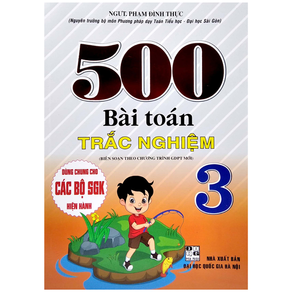 500 bài toán trắc nghiệm 3 (biên soạn theo chương trình giáo dục phổ thông mới)