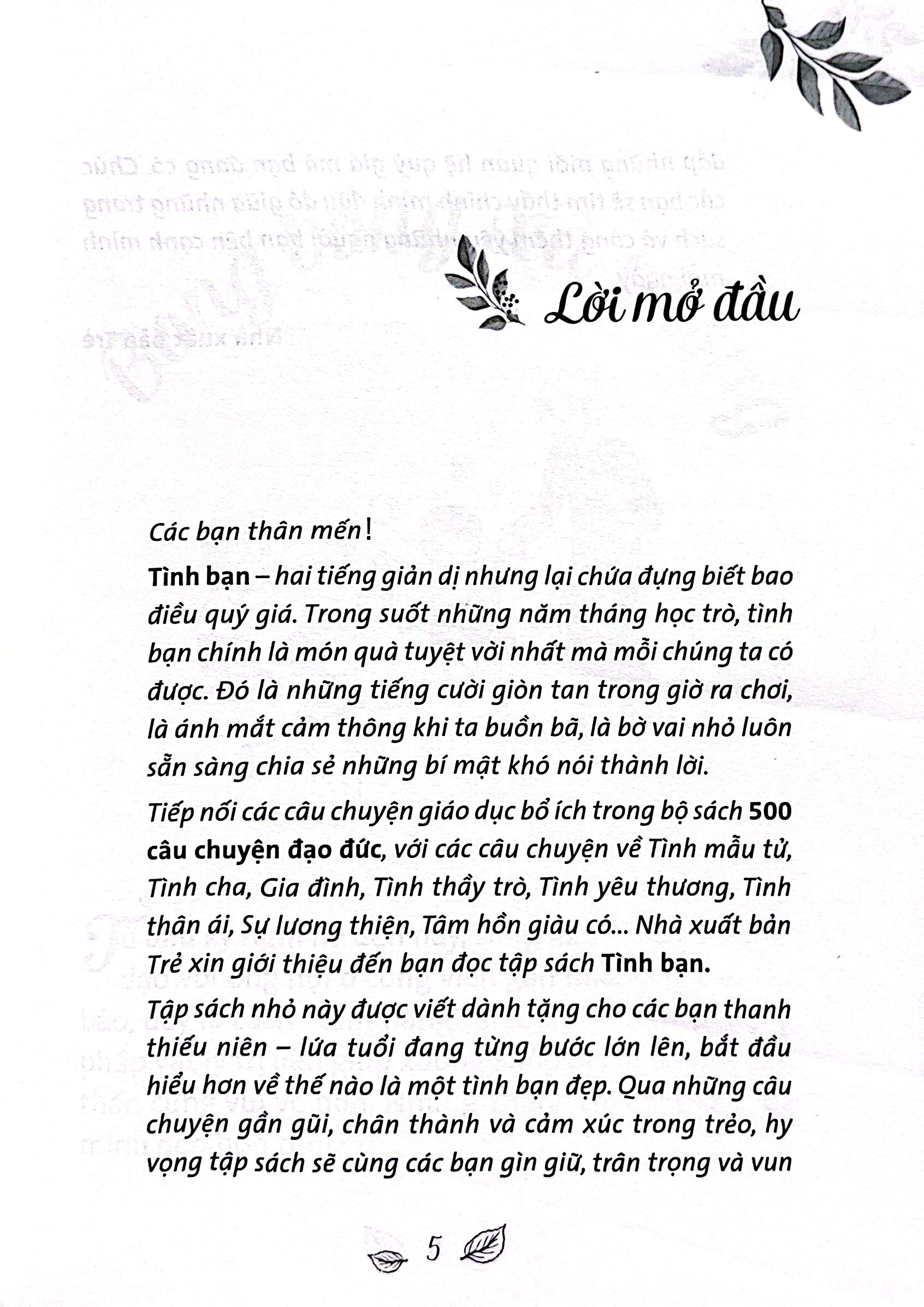 500 Cau Chuyen Dao Duc - Tinh Ban