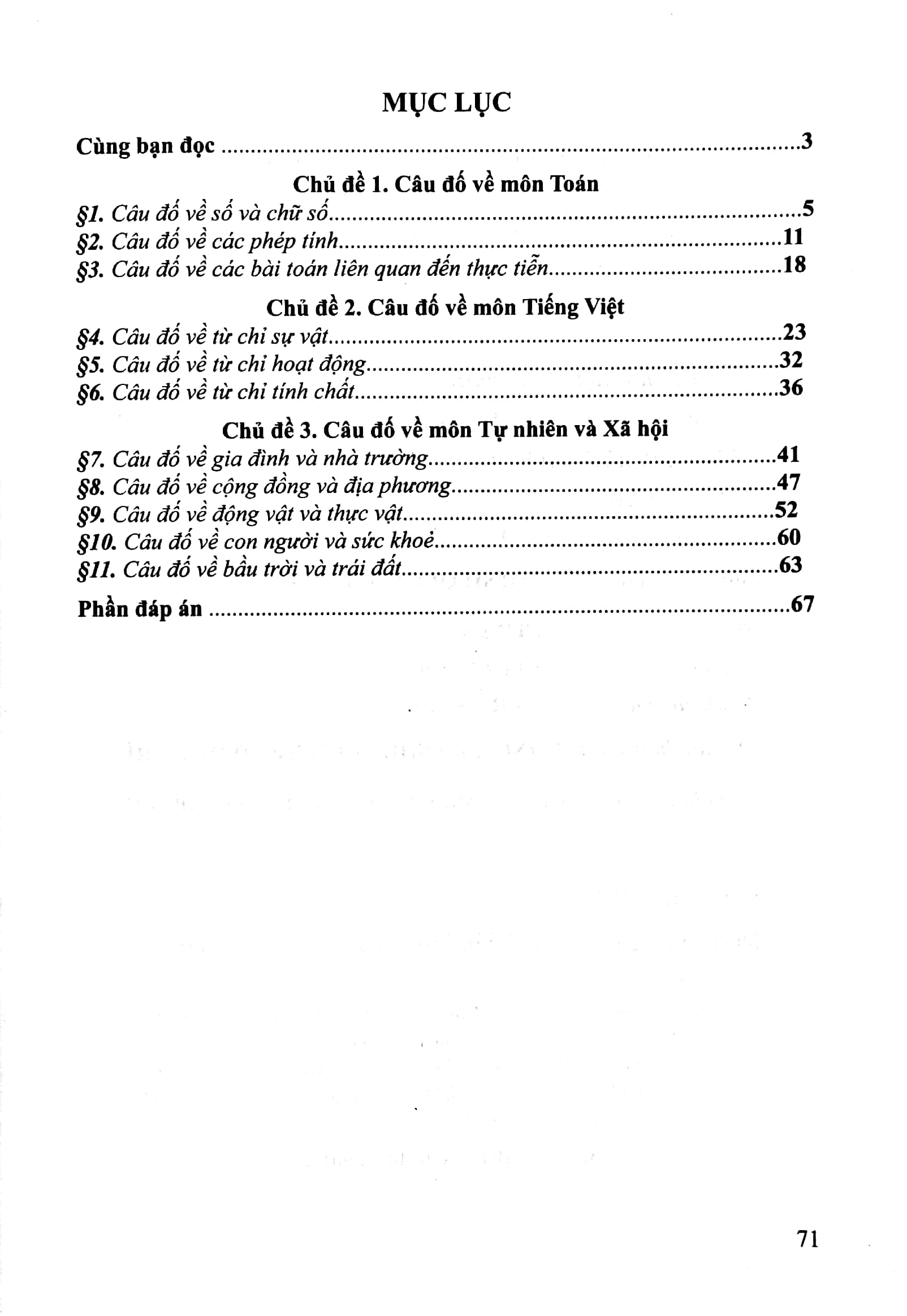 500 câu đố - giúp học sinh lớp 2 phát triển trí thông minh