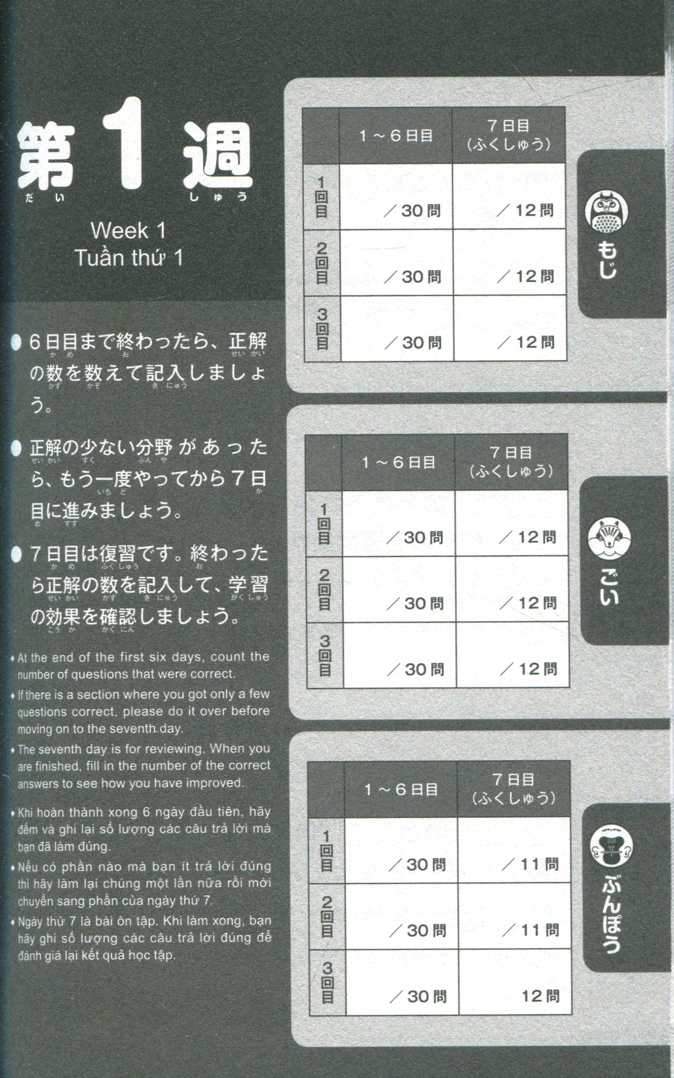 500 câu hỏi luyện thi năng lực nhật ngữ - trình độ n3 (tái bản 2020)