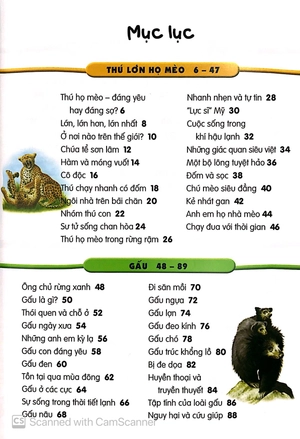 500 dữ kiện khoa học về động vật ăn thịt