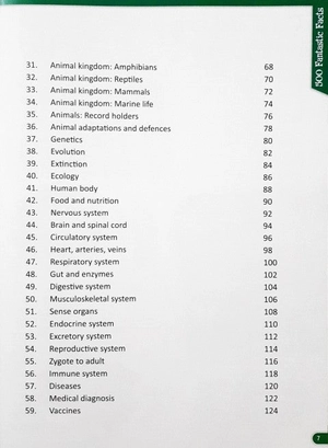 500 fantastic facts - biology